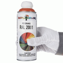 اسپری رنگ نارنجی تیره دوپلی کالر مدل RAL 2001 حجم 400 میلی لیتر