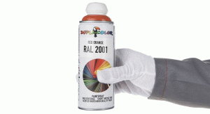 اسپری رنگ نارنجی تیره دوپلی کالر مدل RAL 2001 حجم 400 میلی لیتر