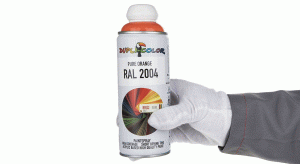 اسپری رنگ نارنجی دوپلی کالر مدل RAL 2004 حجم 400 میلی لیتر