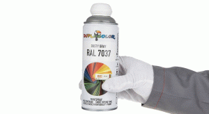 اسپری رنگ خاکستری دوپلی کالر مدل RAL 7037 حجم 400 میلی لیتر