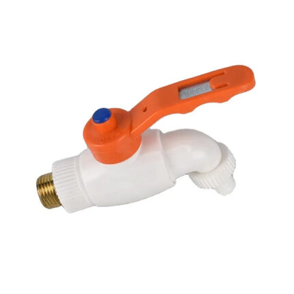 شیر حیاطی 1/2 دسته گازی پلاستیکی