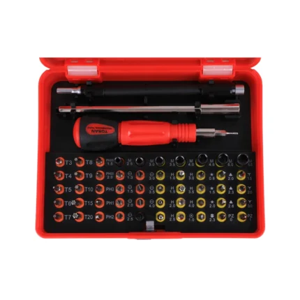 پیچ گوشتی الکترونیکی 54 پارچه توسن