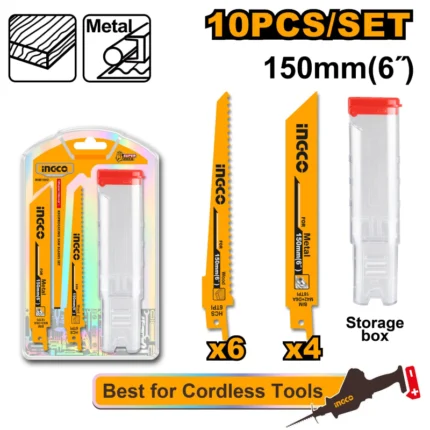 ست 10 عددی تیغ افقی بر اینکو 1002