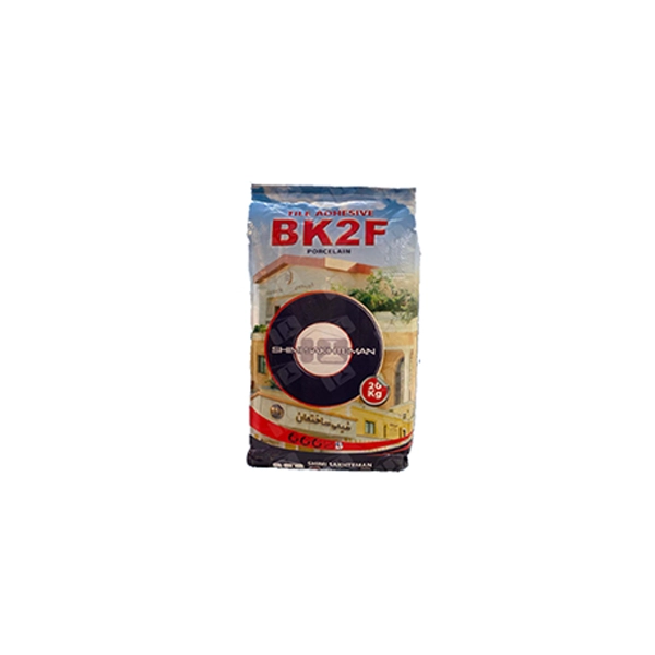 چسب پودری BK2F سفید شیمی ساختمان 20 کیلویی چسب پودری BK2F سفید شیمی ساختمان 20 کیلویی