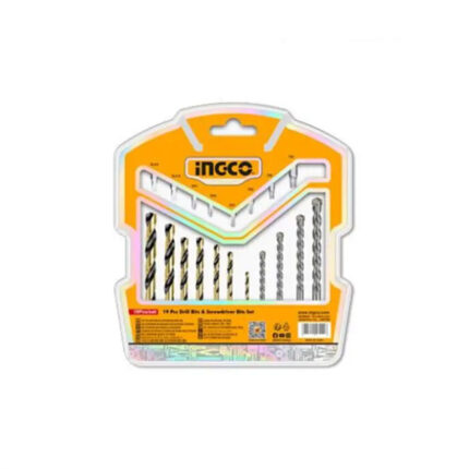 ست مته و پیچ گوشتی 19 عددی اینکو 1901