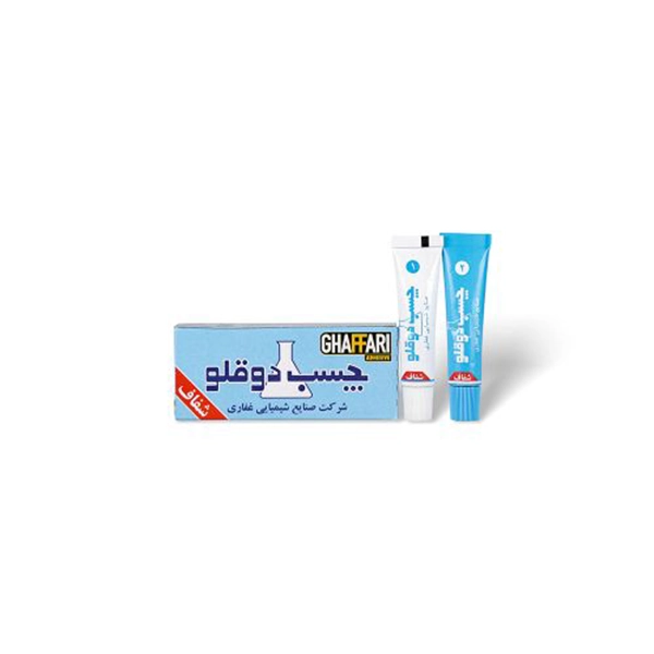 چسب دوقلو شفاف غفاری چسب دوقلو شفاف غفاری