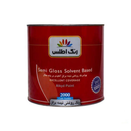 سفید روغنی نیم براق کیلو اطلس