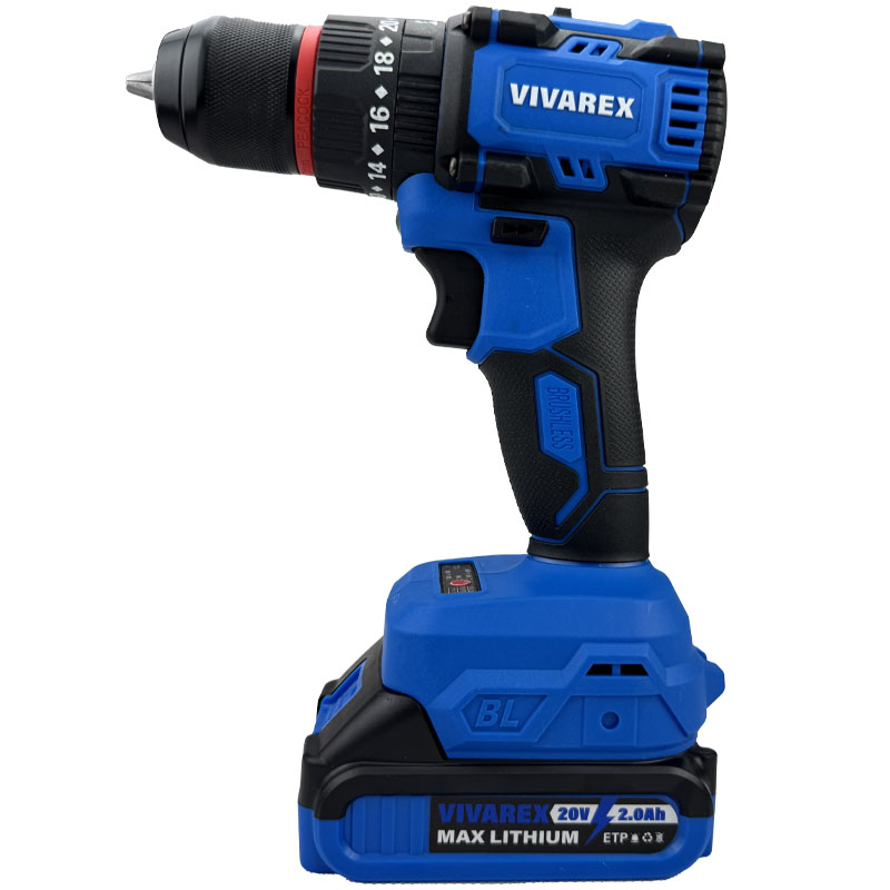 دریل شارژی 20 ولت براشلس ویوارکس دریل شارژی 20 ولت براشلس ویوارکس
