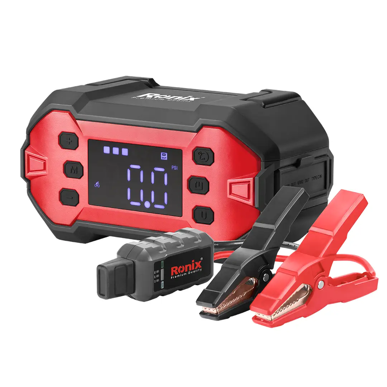 جامپ استارتر 2000 میلی آمپر رونیکس مدل 4767
