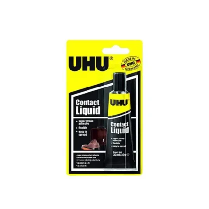 چسب مایع چرم جیر پارچه UHU