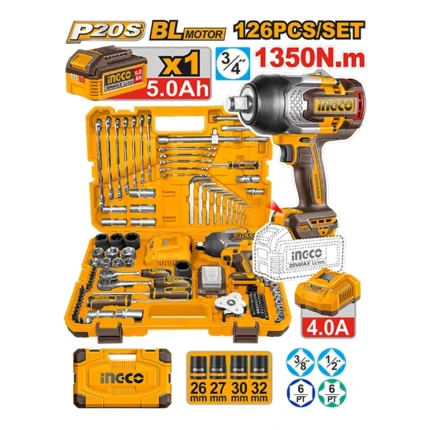 پک 126 پارچه اینکو مدل HKTHP31261